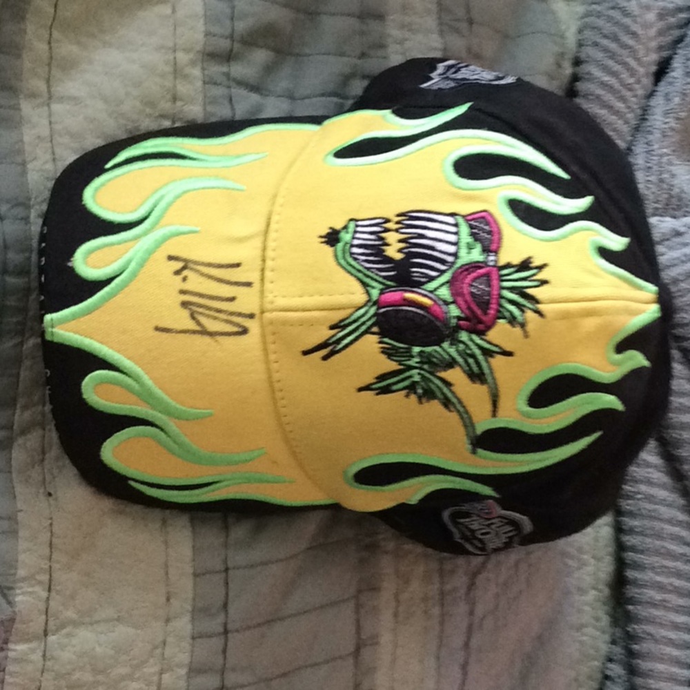Collectors signed racing ball cap